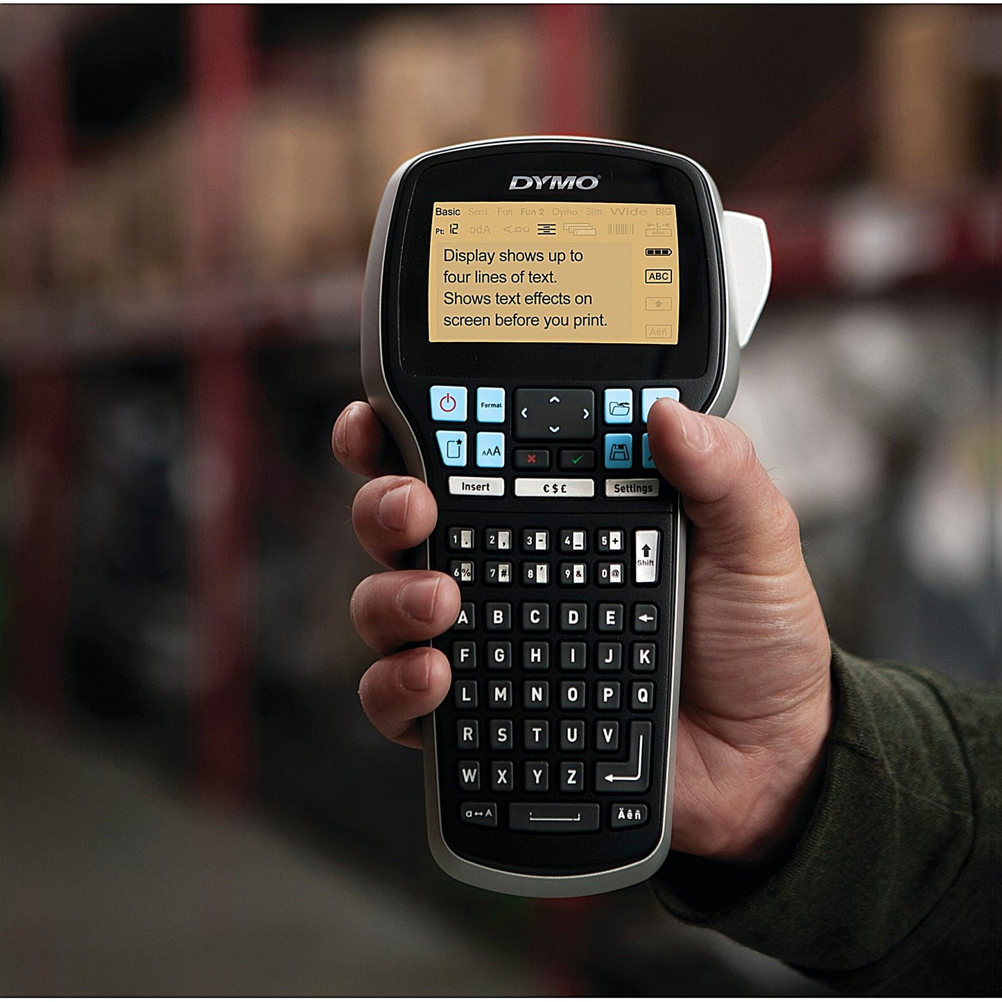 Dymo LabelManager 420P Label Printer Kit Case, Handheld