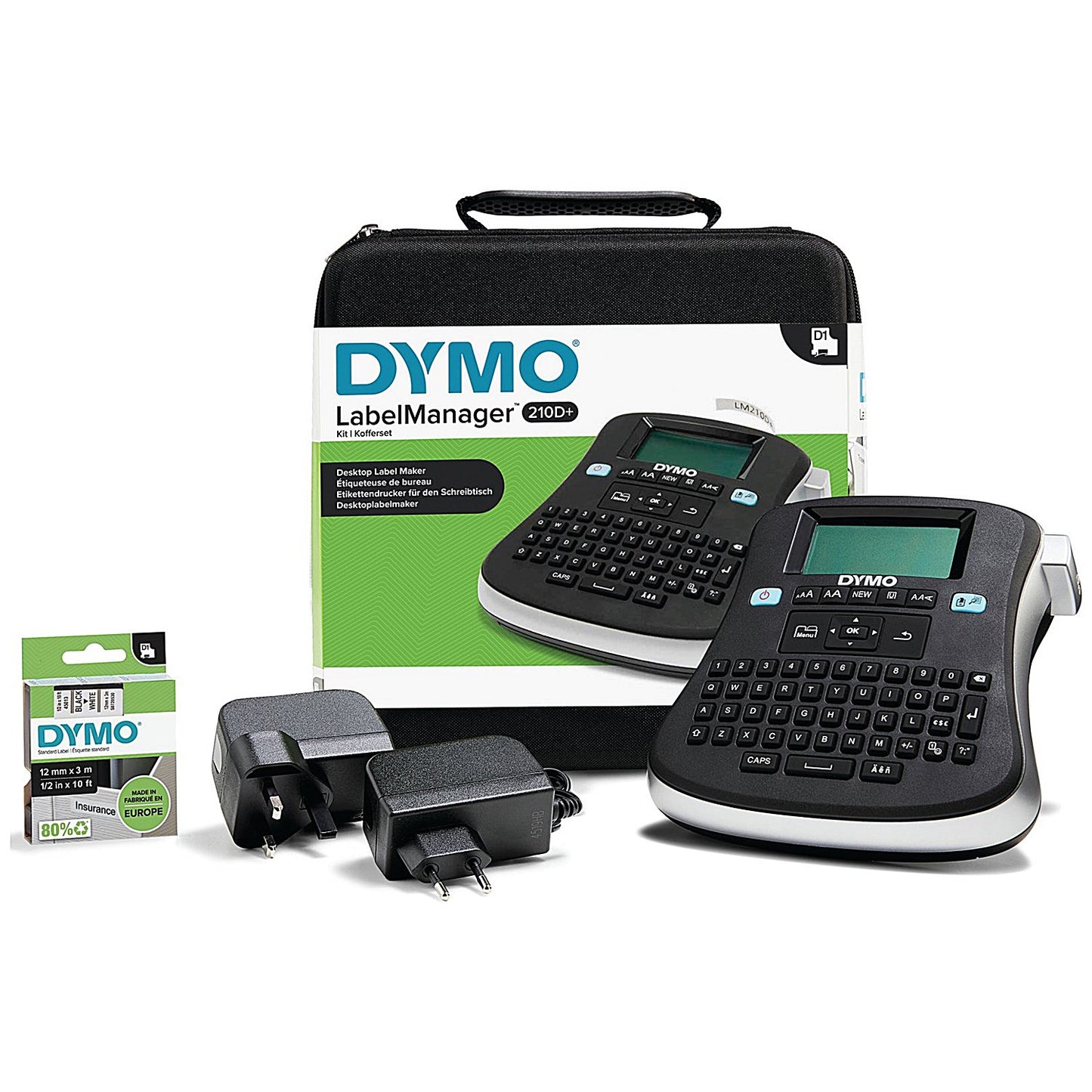 Dymo LabelManager 210D Label Printer Kit Case, Desktop