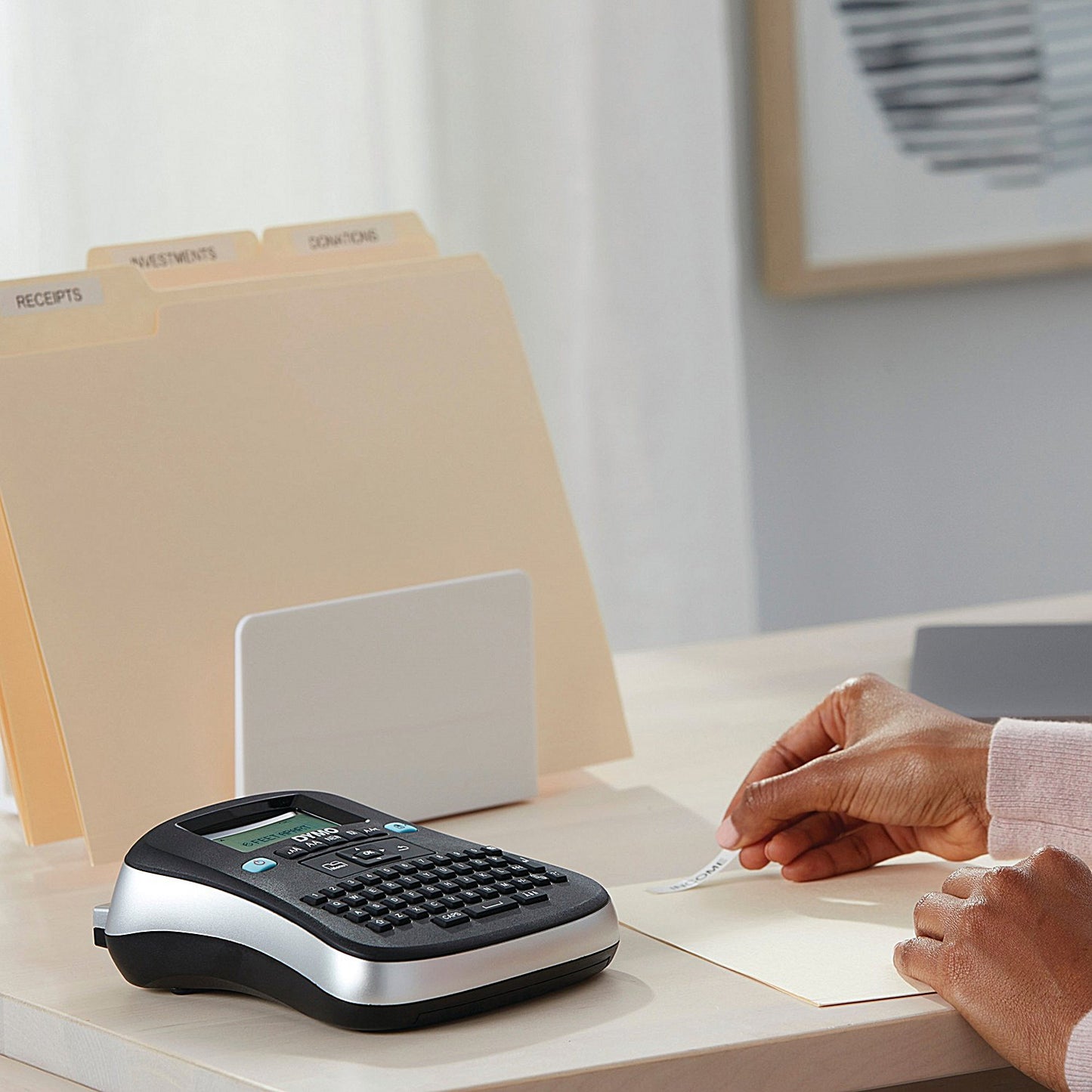 Dymo LabelManager 210D Label Printer Kit Case, Desktop