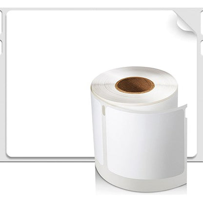 Dymo 99015 LabelWriter Diskette Thermal Labels, Black on White, 70x54mm, 320 Labels Per Roll