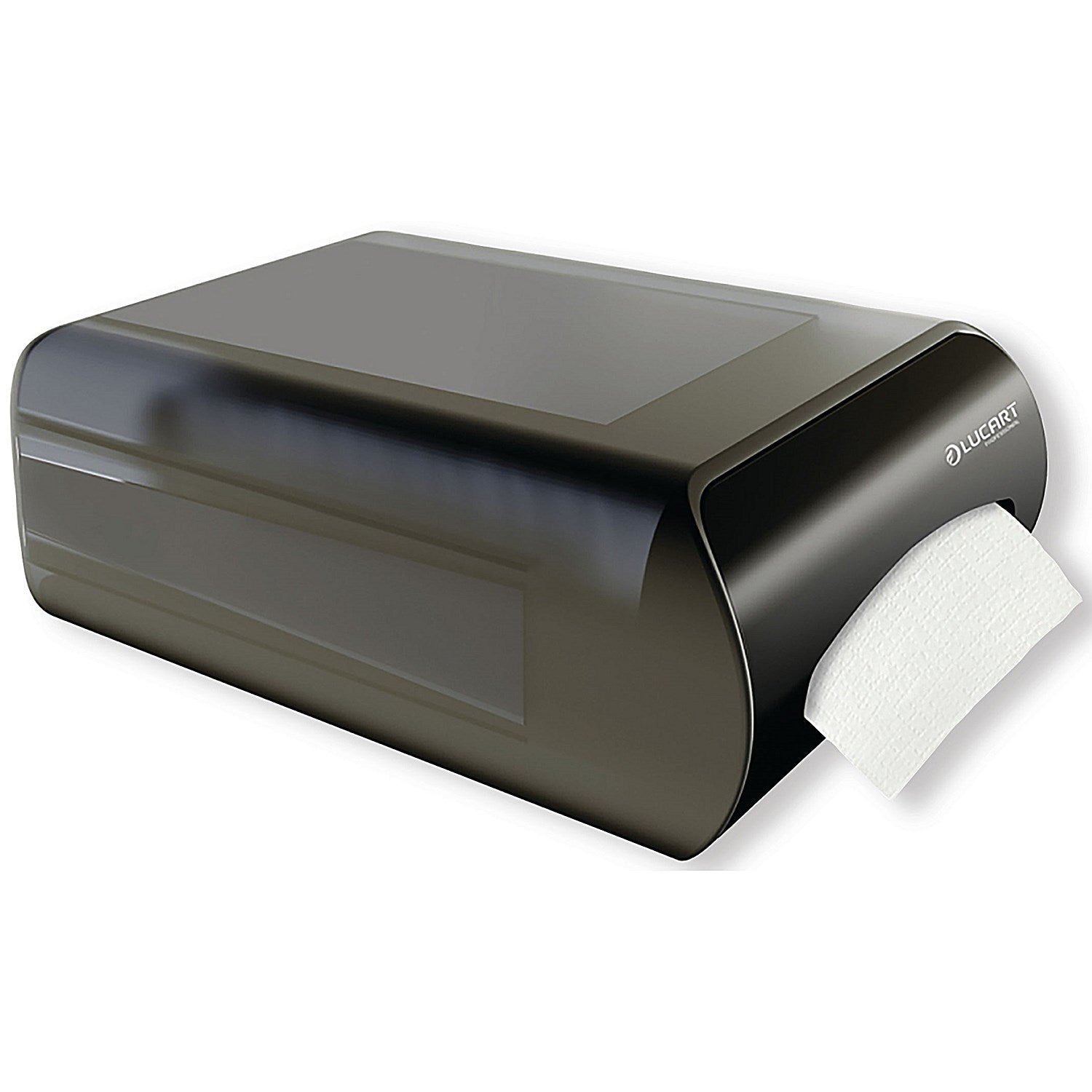 Lucart Professional Dispenser For Interfolded Napkins, Black Easy2Order : ESP34946