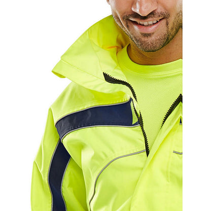 Beeswift Eton Breathable En471 Jacket, Saturn Yellow, Medium Easy2Order : ET45SYM