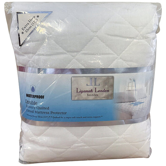 Quilted Waterproof Mattress Protector Double (Pack of 14) Easy2Order : ETX06136