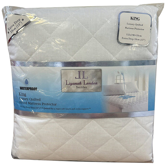 Quilted Waterproof Mattress Protector King (Pack of 12) Easy2Order : ETX06137