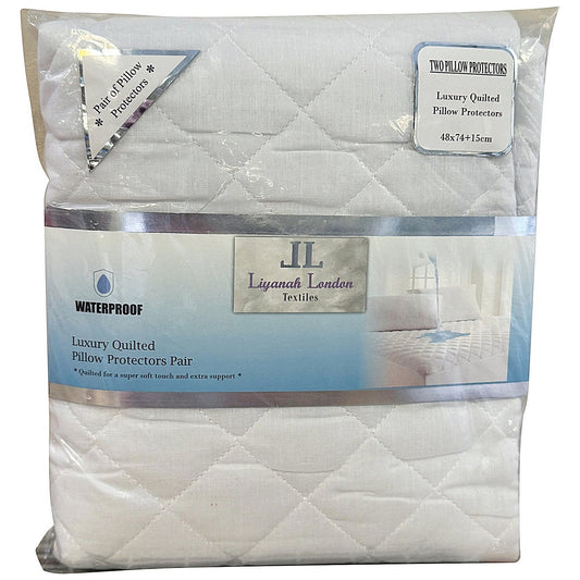 Quilted Waterproof Pillow Protector Pairs (Pack of 20) Easy2Order : ETX06138