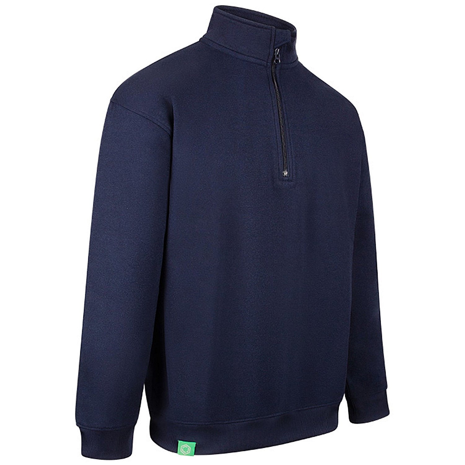 Envirowear Recyclable Quarter Zip Sweatshirt, Navy Blue, 4XL Easy2Order : EWCQZN4XL