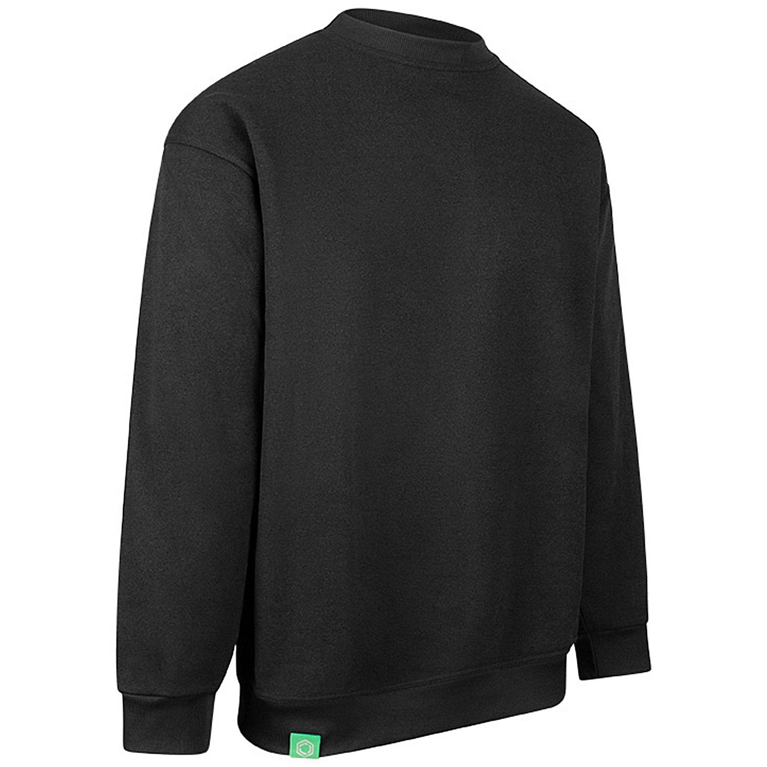 Envirowear Recyclable Sweatshirt, Black, 2XL Easy2Order : EWCSSBLXXL