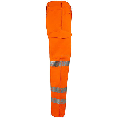 Envirowear Hi-Vis Trousers, Orange, 42T