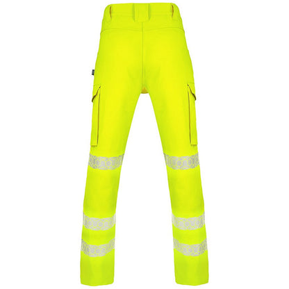 Envirowear Hi-Vis Trousers, Saturn Yellow, 28S