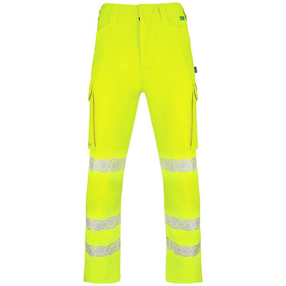 Envirowear Hi-Vis Trousers, Saturn Yellow, 36T