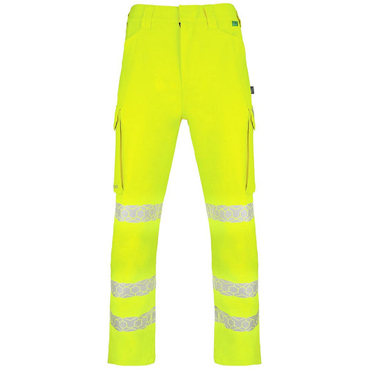 Envirowear Hi-Vis Trousers, Saturn Yellow, 36T