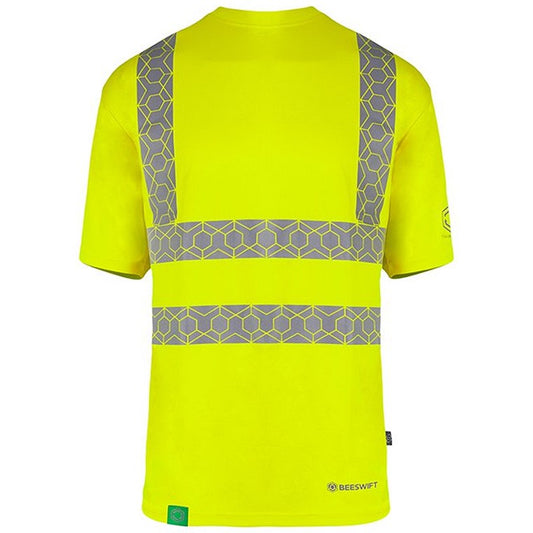 Envirowear Hi-Vis T-Shirt, Saturn Yellow, Small Easy2Order : EWCTSSYS