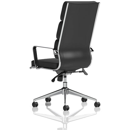 Savoy Executive Chair, Fixed Height Arms, Black Easy2Order : EX000067