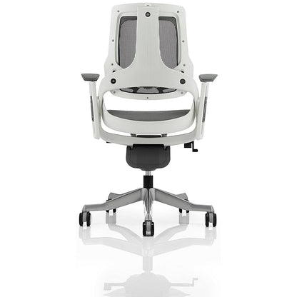 Zure Executive Mesh Chair, Height Adjustable Arms, Charcoal