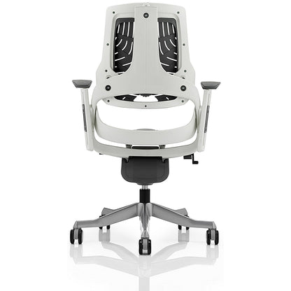 Zure Elastomer Executive Chair, Height Adjustable Arms, Grey