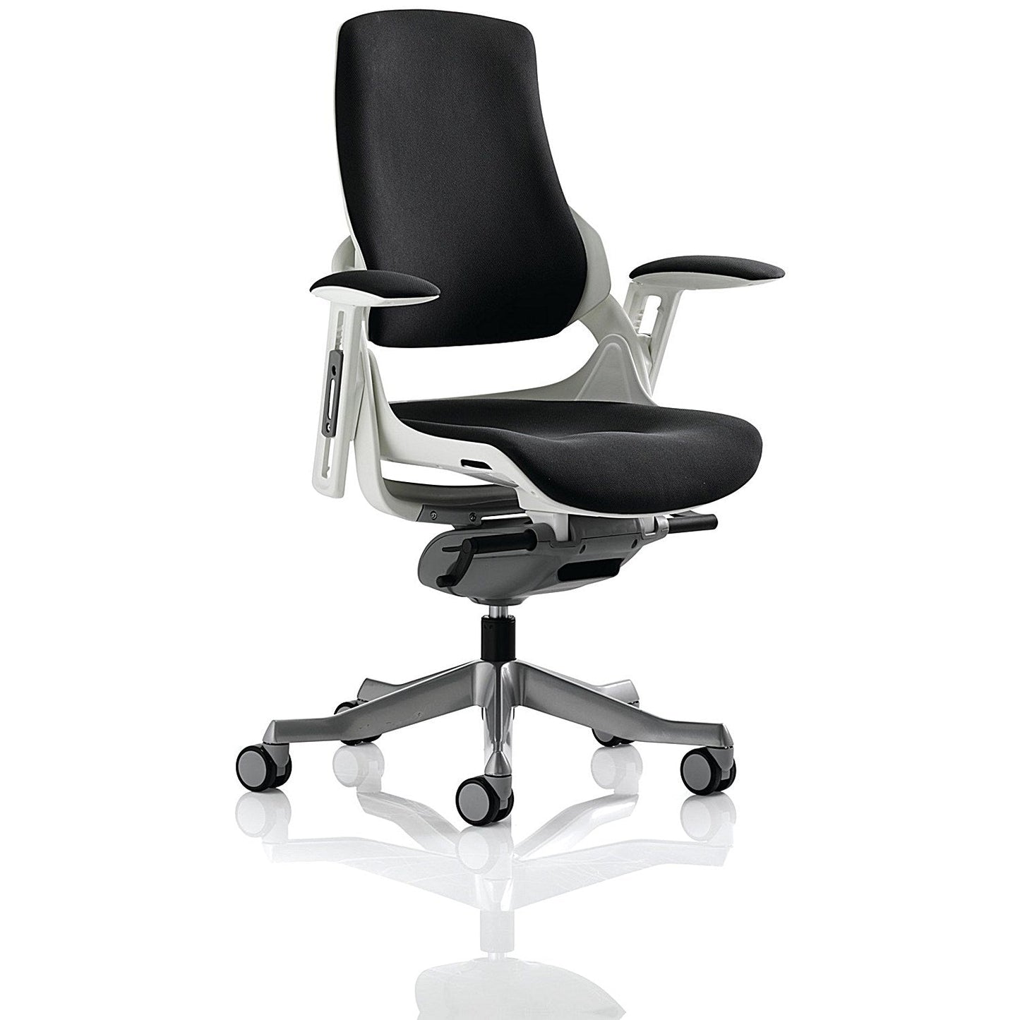 Zure Executive Chair, Height Adjustable Arms, Black