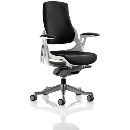 Zure Executive Chair, Height Adjustable Arms, Black