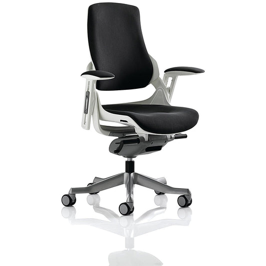 Zure Executive Chair, Height Adjustable Arms, Black