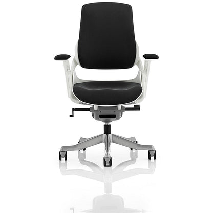 Zure Executive Chair, Height Adjustable Arms, Black