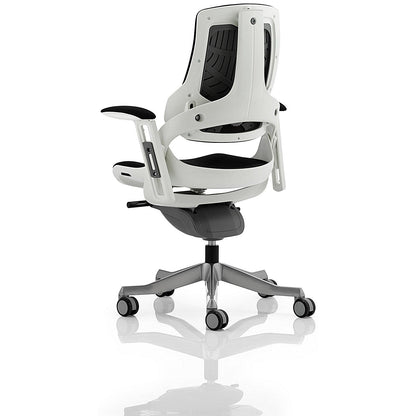 Zure Executive Chair, Height Adjustable Arms, Black