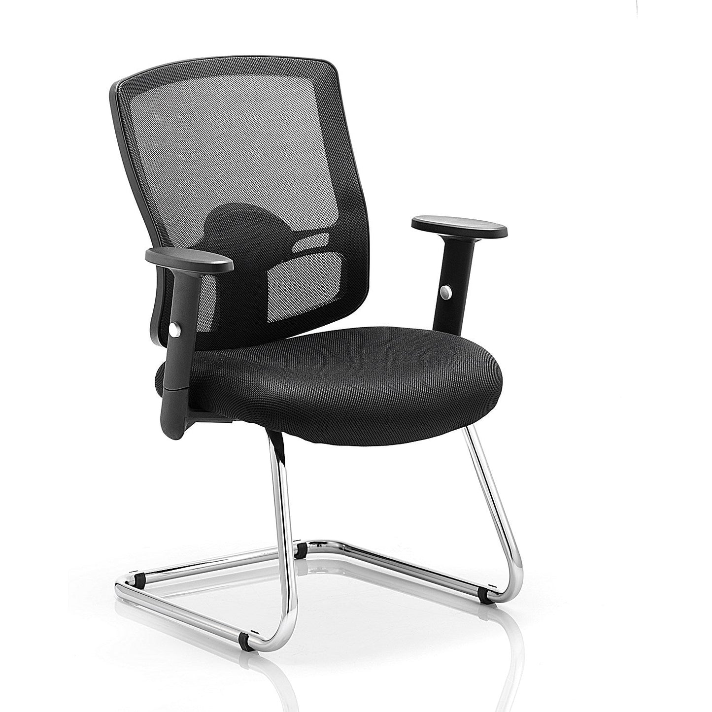 Portland Visitor Chair, Black