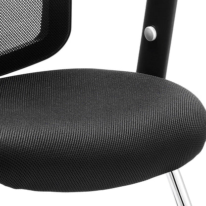 Portland Visitor Chair, Black