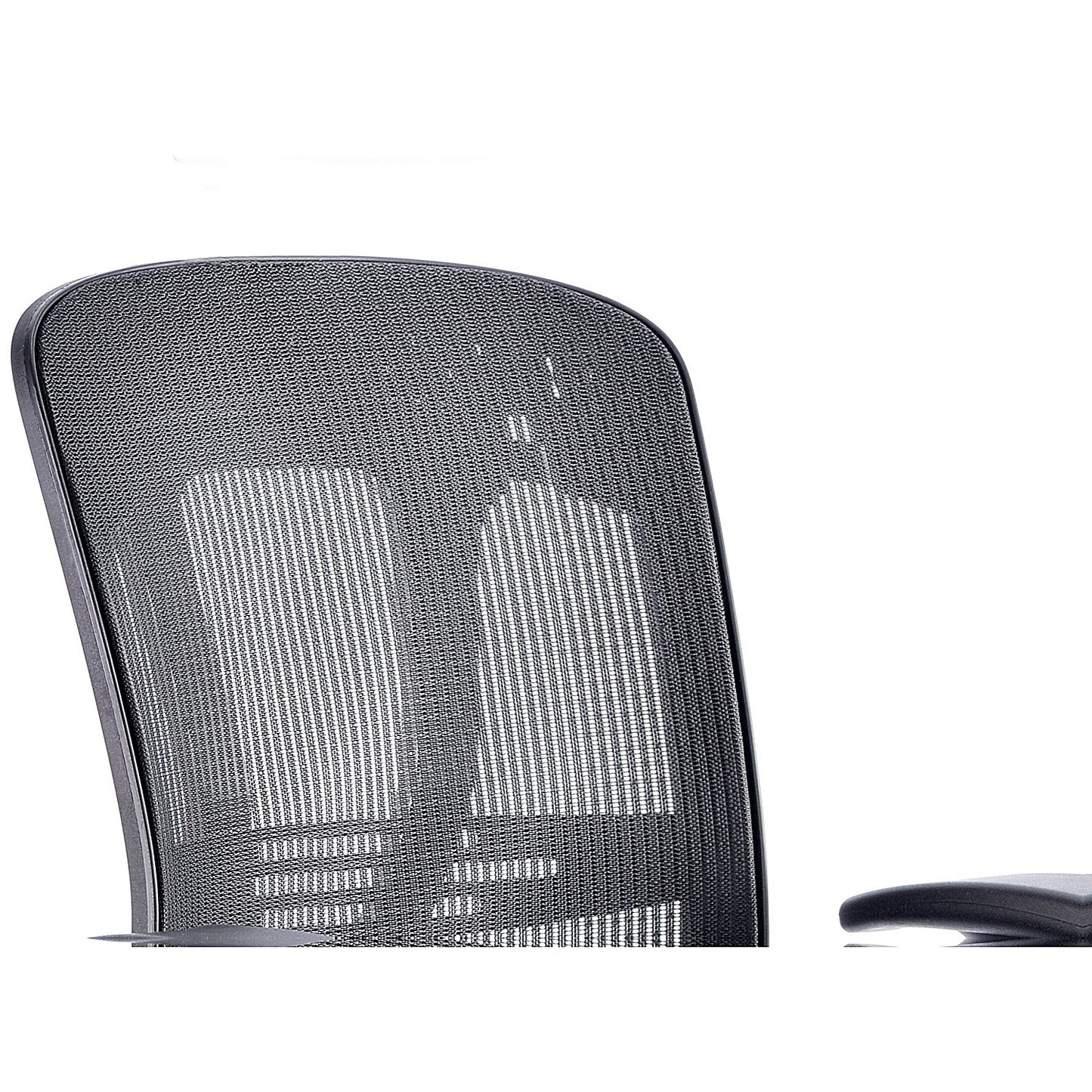 Mirage II Mesh Executive Chair, Height Adjustable Arms, Black