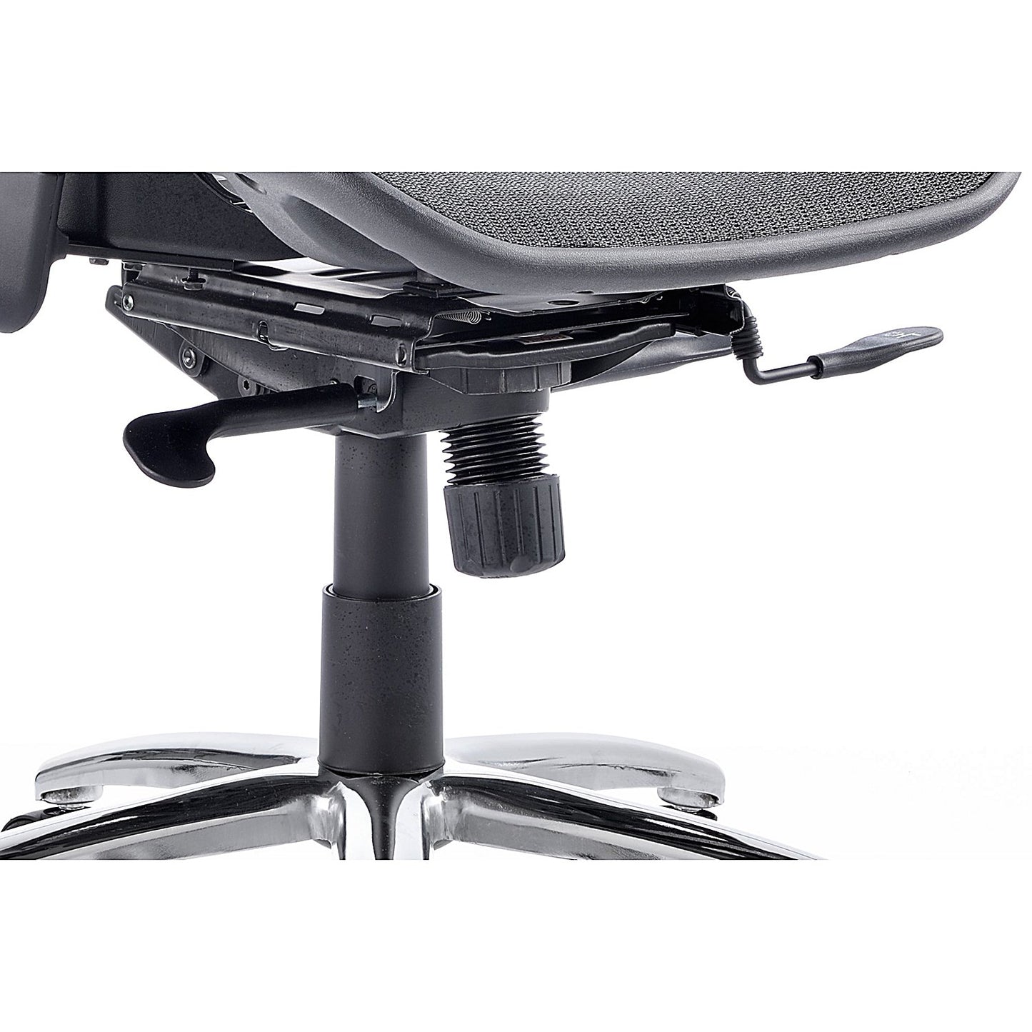 Mirage II Mesh Executive Chair, Height Adjustable Arms, Black