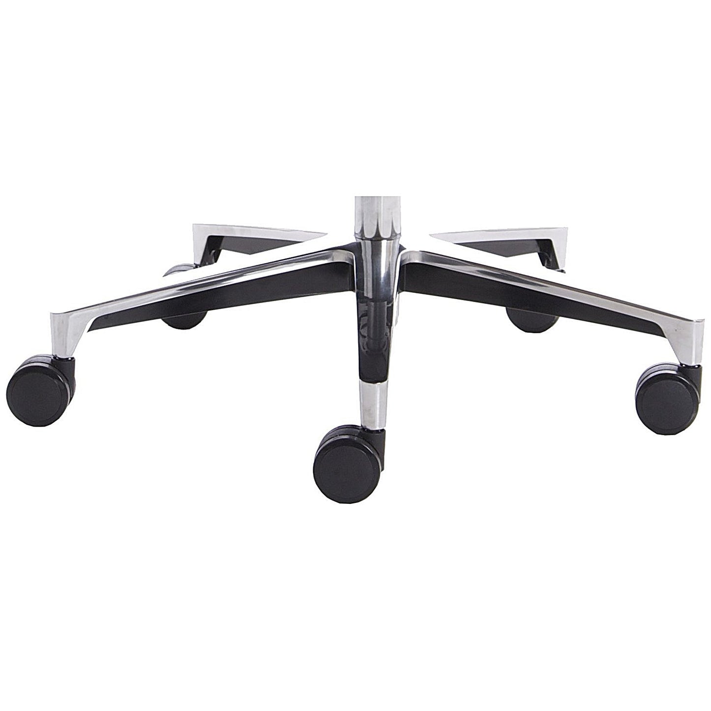 Mien Executive Chair, Fixed Height Arms, Black & Mink