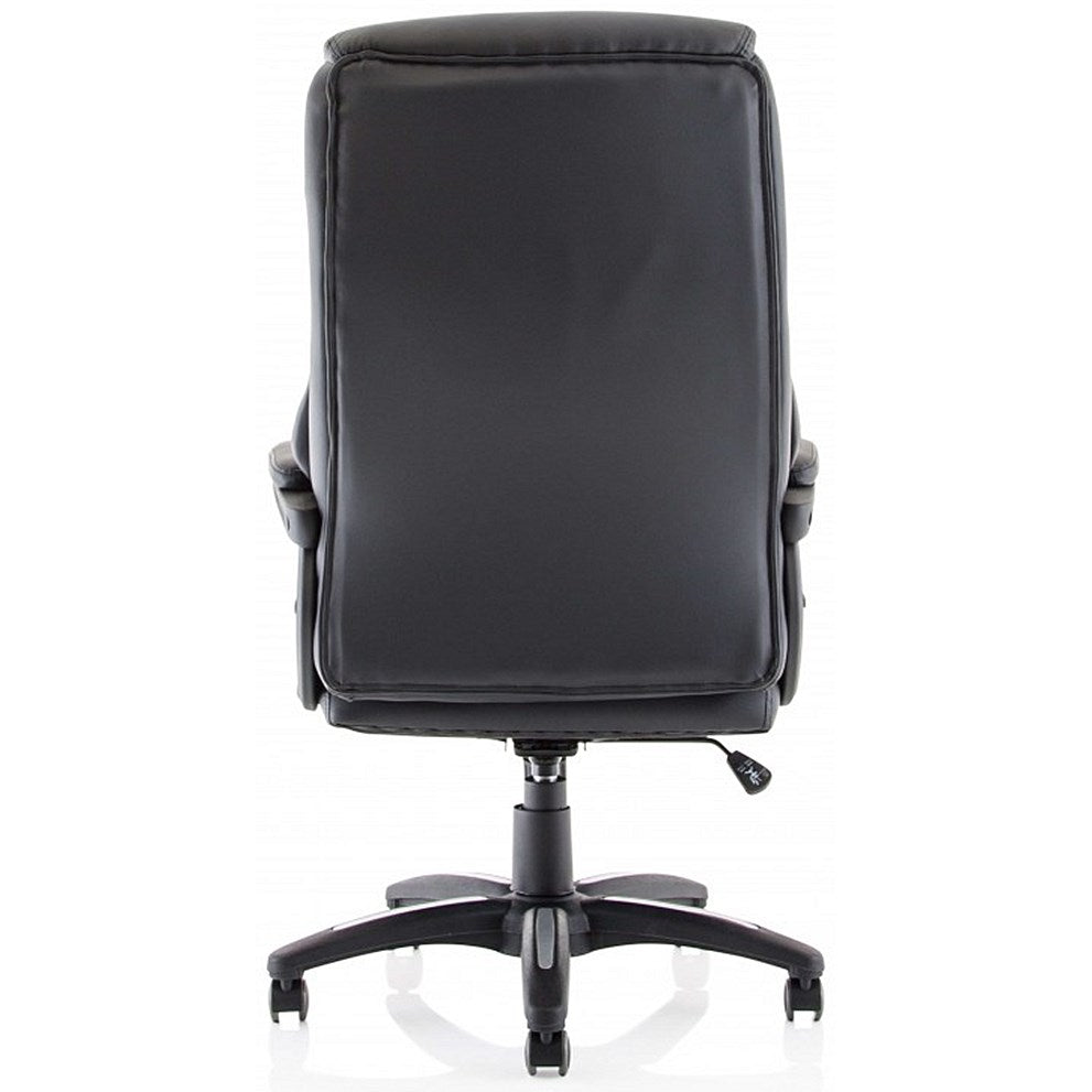 Stratford High Back Executive Chair, Fixed Height Arms, Black Easy2Order : EX000251