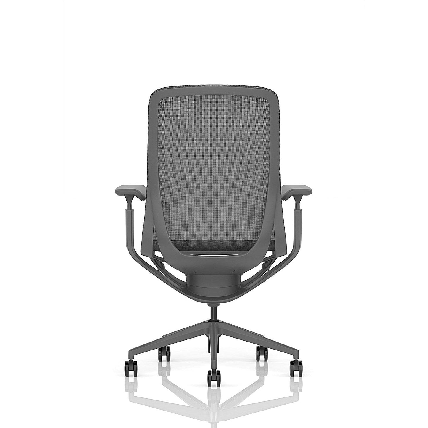 Lumo Executive Mesh Chair, Height Adjustable Arms, Shadow Grey Easy2Order : EX000267