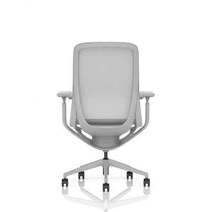 Lumo Executive Mesh Chair, Height Adjustable Arms, Halo Grey Easy2Order : EX000269