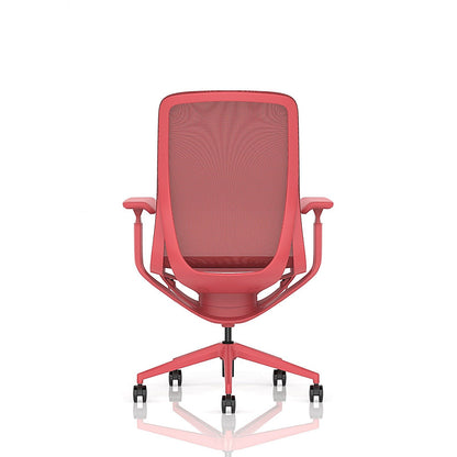 Lumo Executive Mesh Chair, Height Adjustable Arms, Volt Red Easy2Order : EX000273