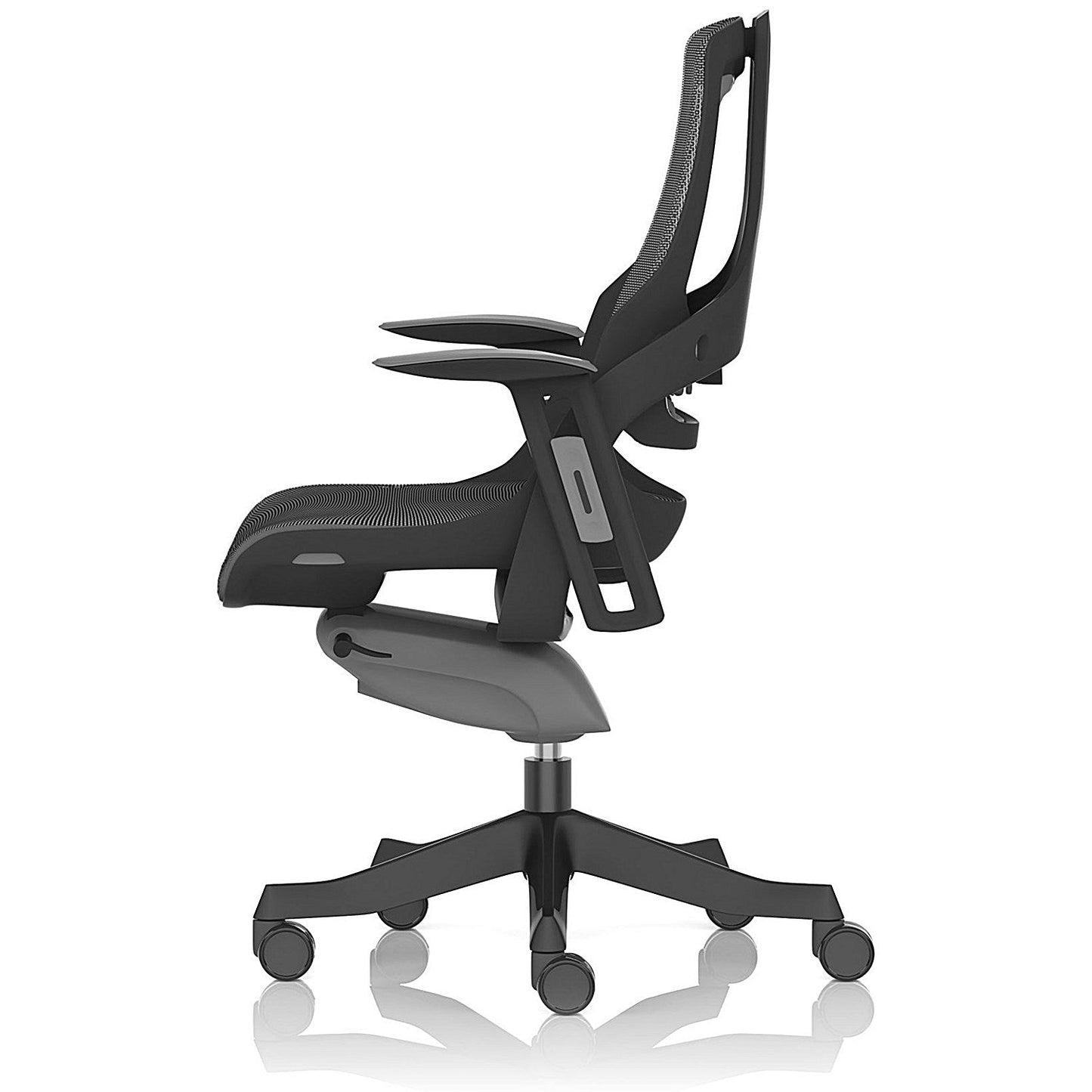Zure Noir Black Shell Black Base Charcoal Mesh
