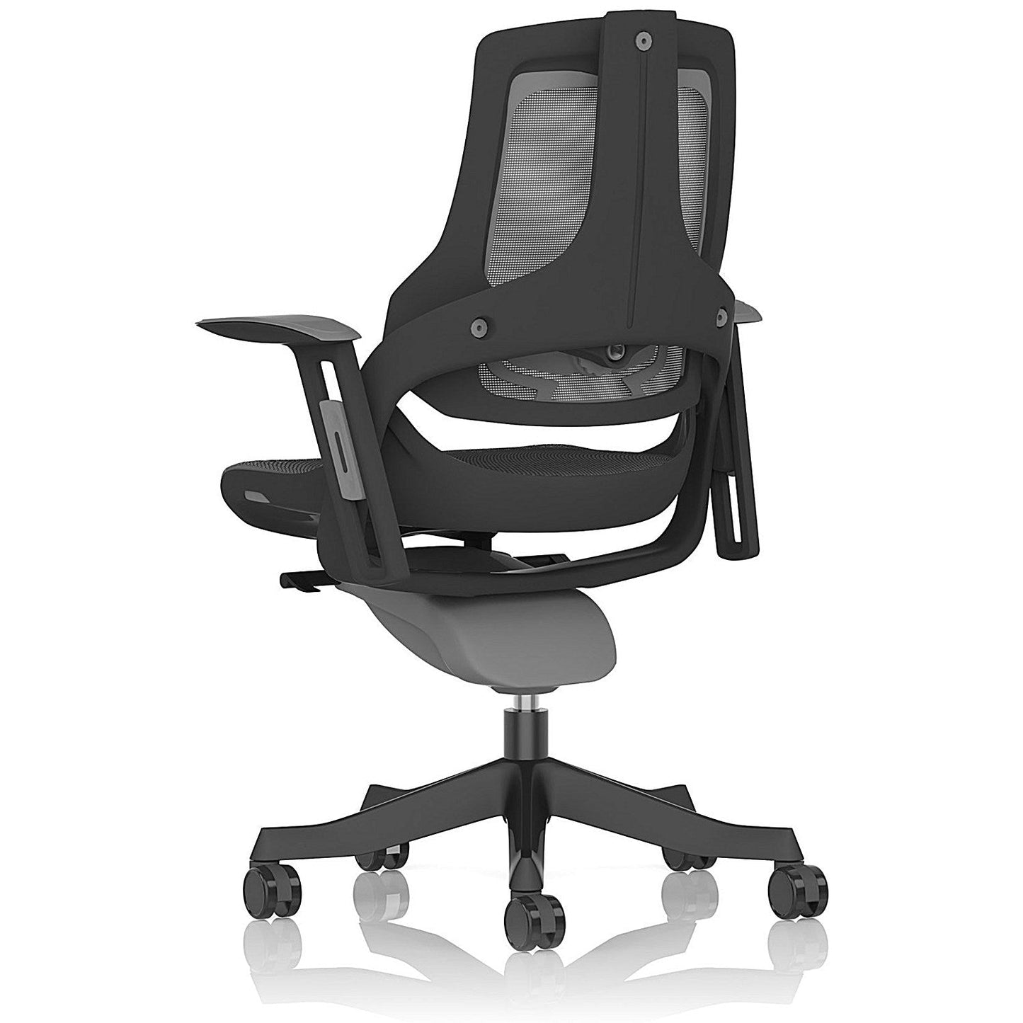 Zure Noir Black Shell Black Base Charcoal Mesh