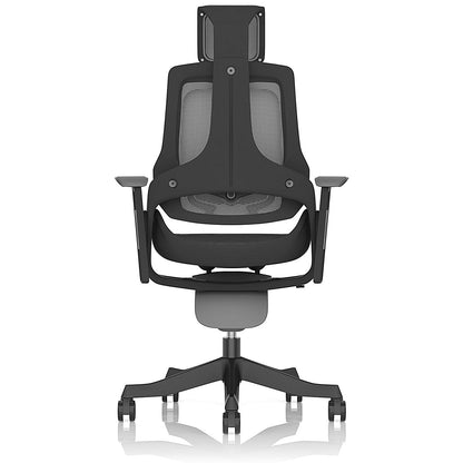 Zure Noir Black Shell Black Base Charcoal Mesh with Headrest Easy2Order : EX000278