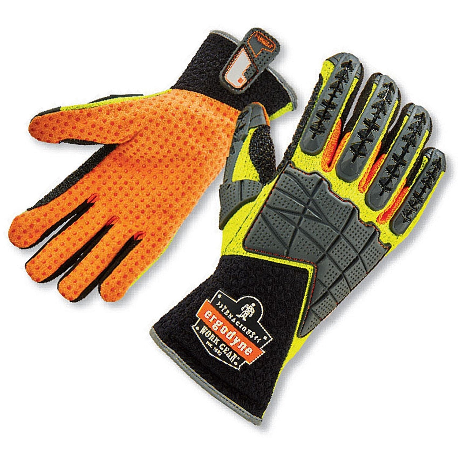 Ergodyne Impact Reducing Gloves, Medium Easy2Order : EY925M