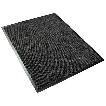 Floortex Door Mat, Dust & Moisture Control, Polypropylene, 900mmx1500mm, Black & White