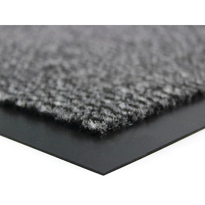 Floortex Door Mat, Dust & Moisture Control, Polypropylene, 900mmx1500mm, Black & White
