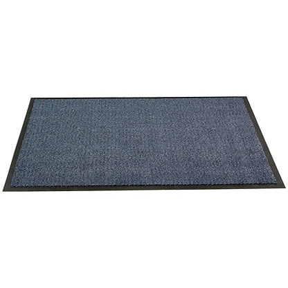 Floortex Door Mat, Dust & Moisture Control, Polypropylene, 900mmx1500mm, Blue