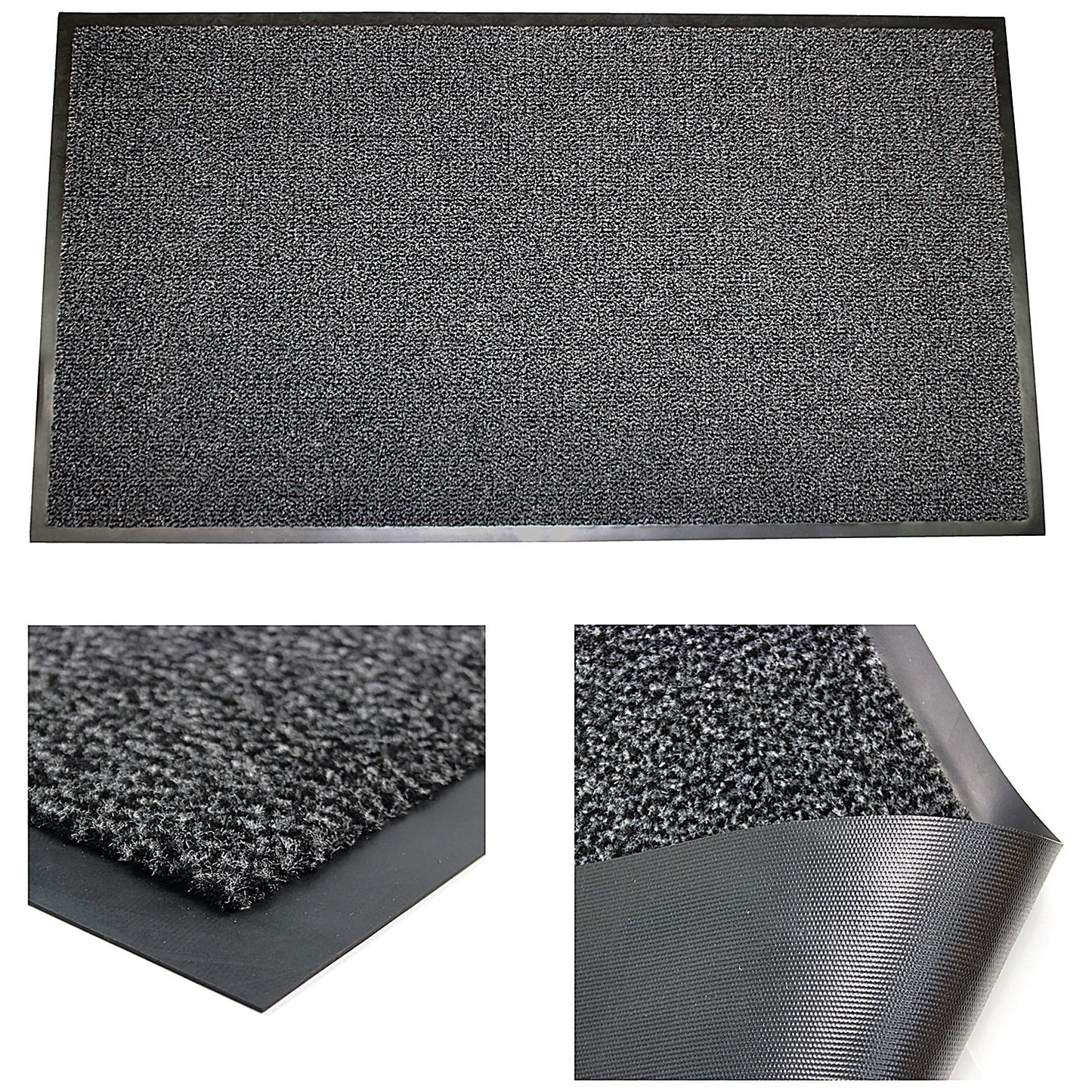Floortex Ultimat Indoor Mat, 900x1500mm, Grey
