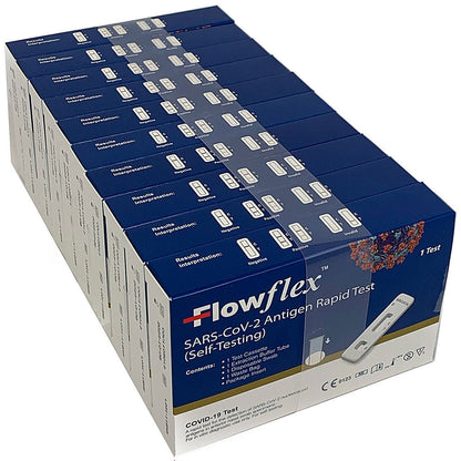 FlowFlex Rapid Lateral Flow Covid-19 Antigen Test, 10 Individual Tests