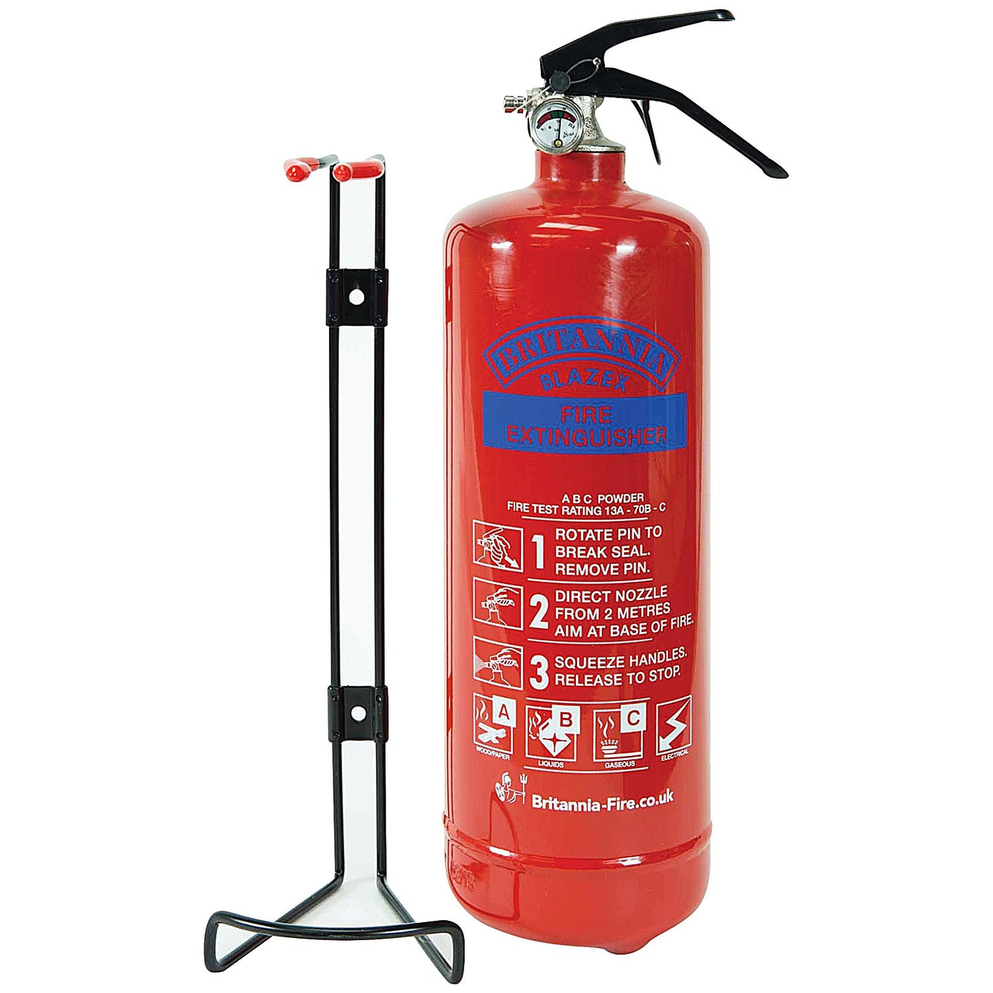 Fireking ABC Powder Fire Extinguisher, 1kg