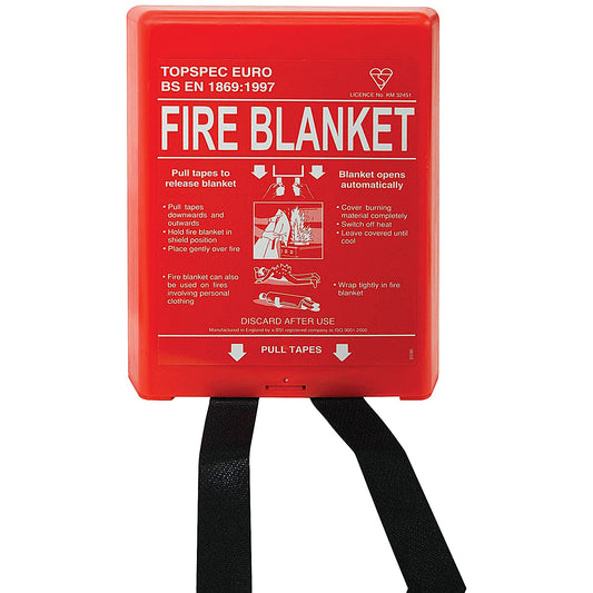 Fireking Fibreglass Fire Blanket, 1000x1000mm