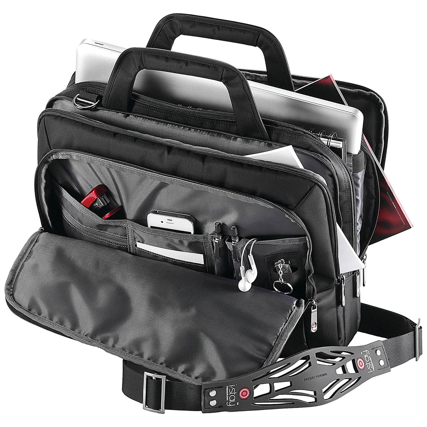 i-stay Laptop Organiser Bag, For up to 15.6 Inch Laptops, Black Easy2Order : FO00104