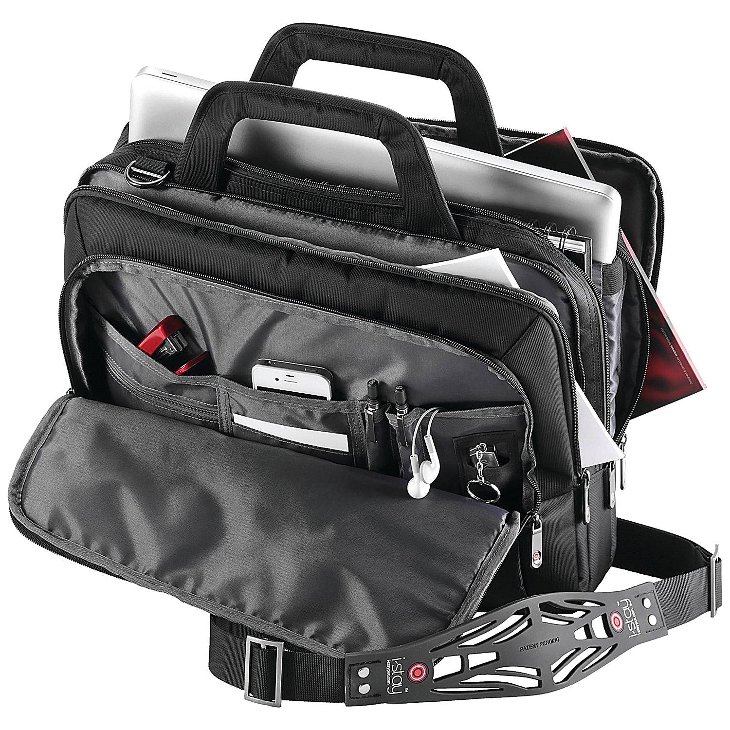 i-stay Laptop Organiser Bag, For up to 15.6 Inch Laptops, Black Easy2Order : FO00104