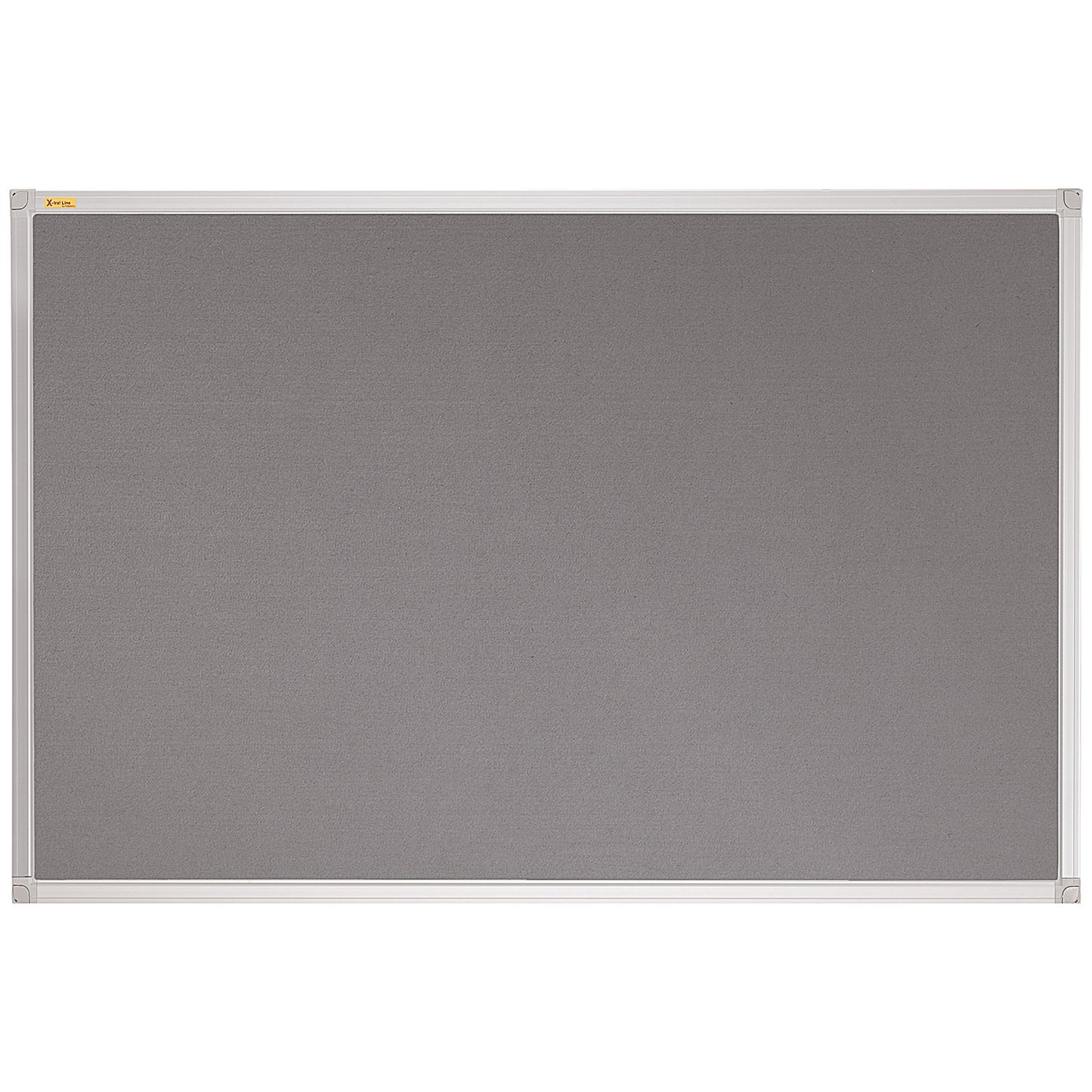 Franken X-traLine Noticeboard, Felt, W1200xH900mm, Grey