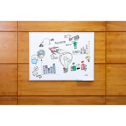 Franken X-tra Line Whiteboard, Aluminium Frame, 600xH450mm