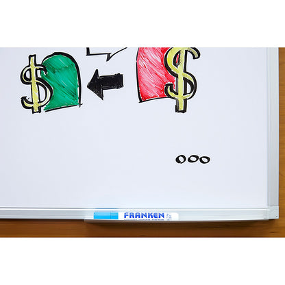 Franken X-tra Line Whiteboard, Aluminium Frame, 600xH450mm
