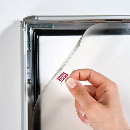Franken Aluminium Outdoor Snap Frame, A1, Non-Glass, Silver Easy2Order : FR0278